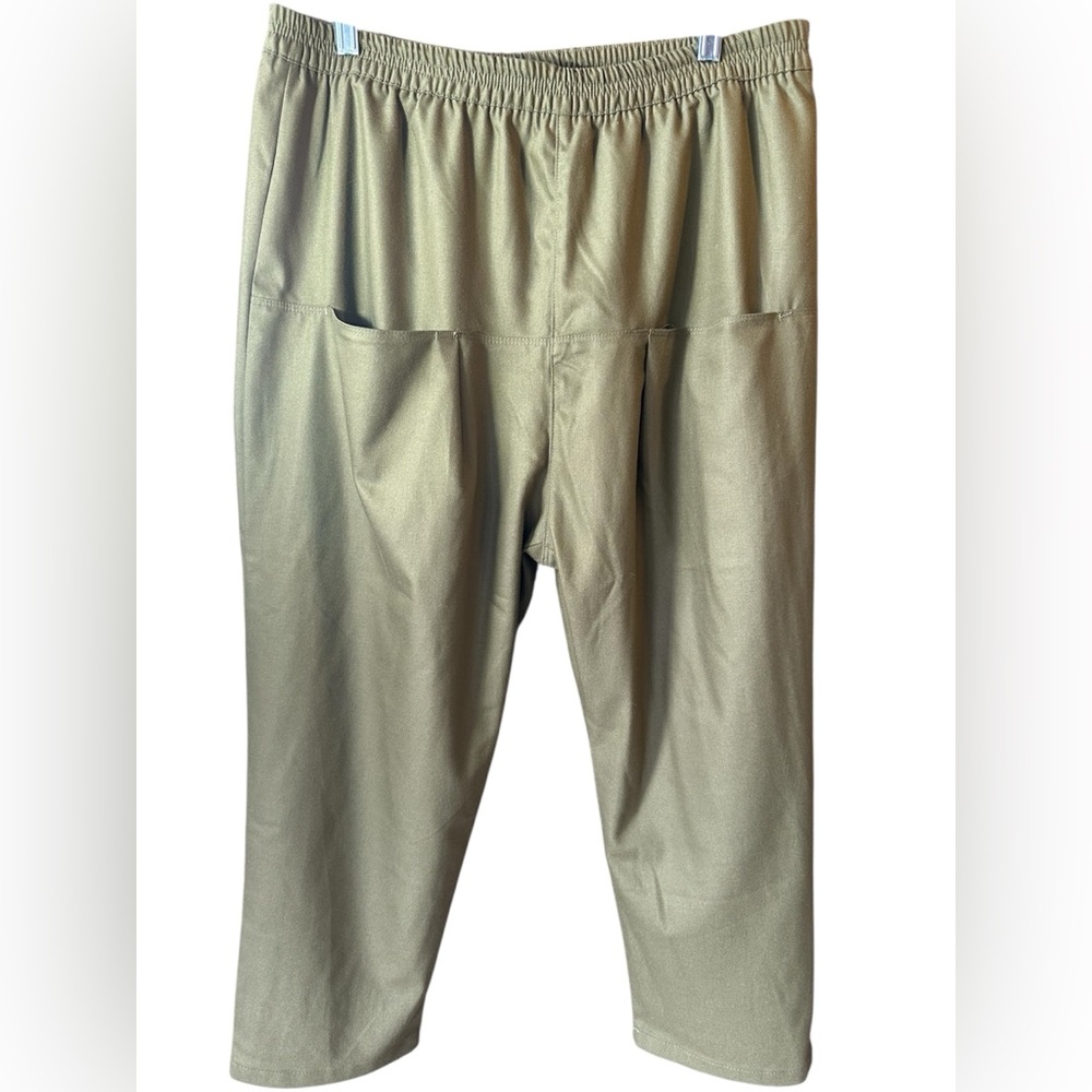 ZARA Green Baggy Pants Women's